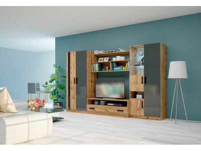 Σύνθετο Sicilia (votan δρυς /ανθρακίτη στιλπνό)